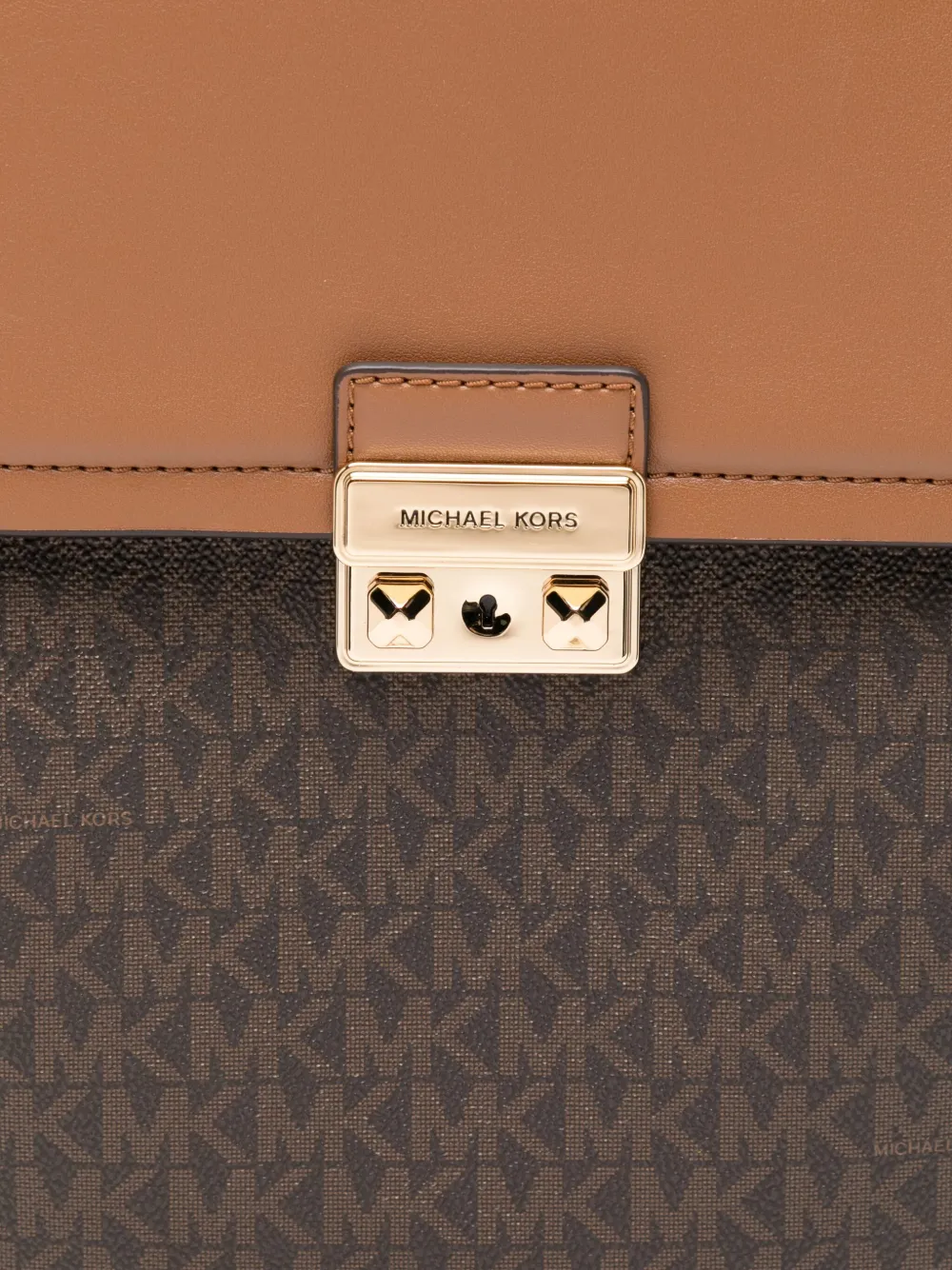 Michael Kors Kleine Tribeca rugzak Bruin