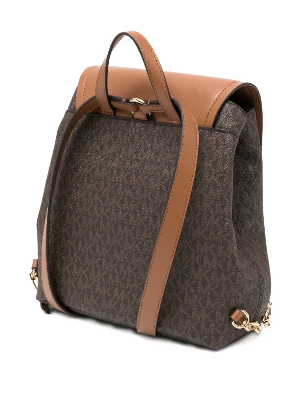 Michael Kors Kleine Tribeca rugzak - Bruin