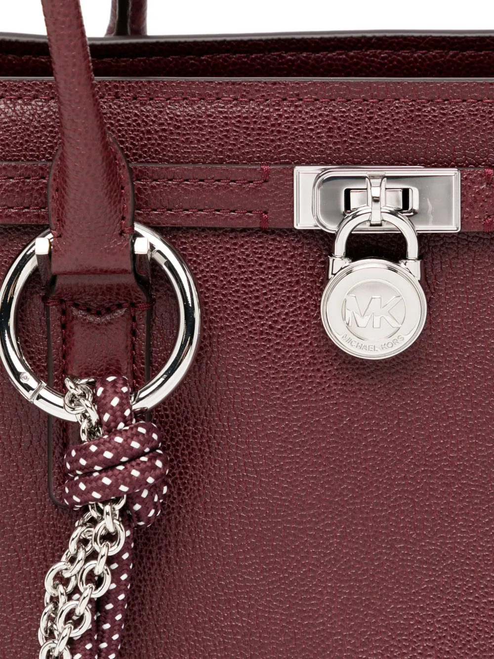 Michael Kors Small Hamilton Tote Bag In Red