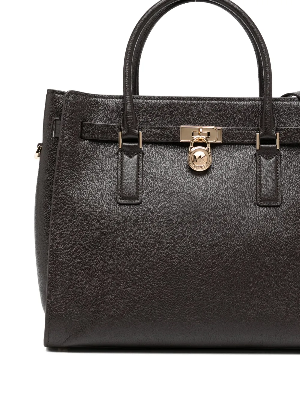 Michael Kors Large Hamilton Moderne Tote Bag In Brown