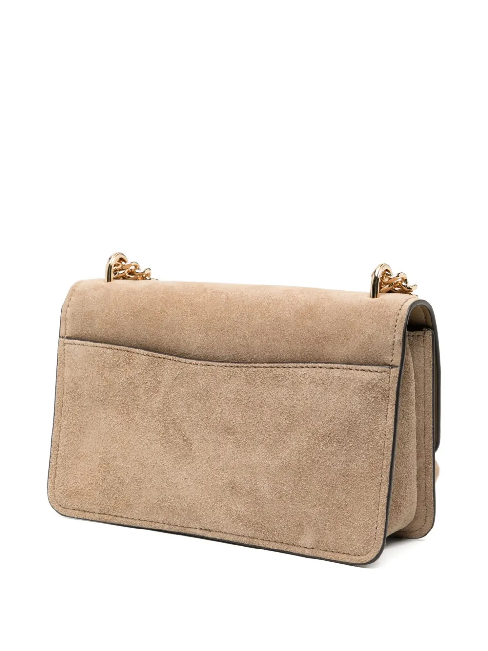 Michael Kors Grote Claire schoudertas Beige