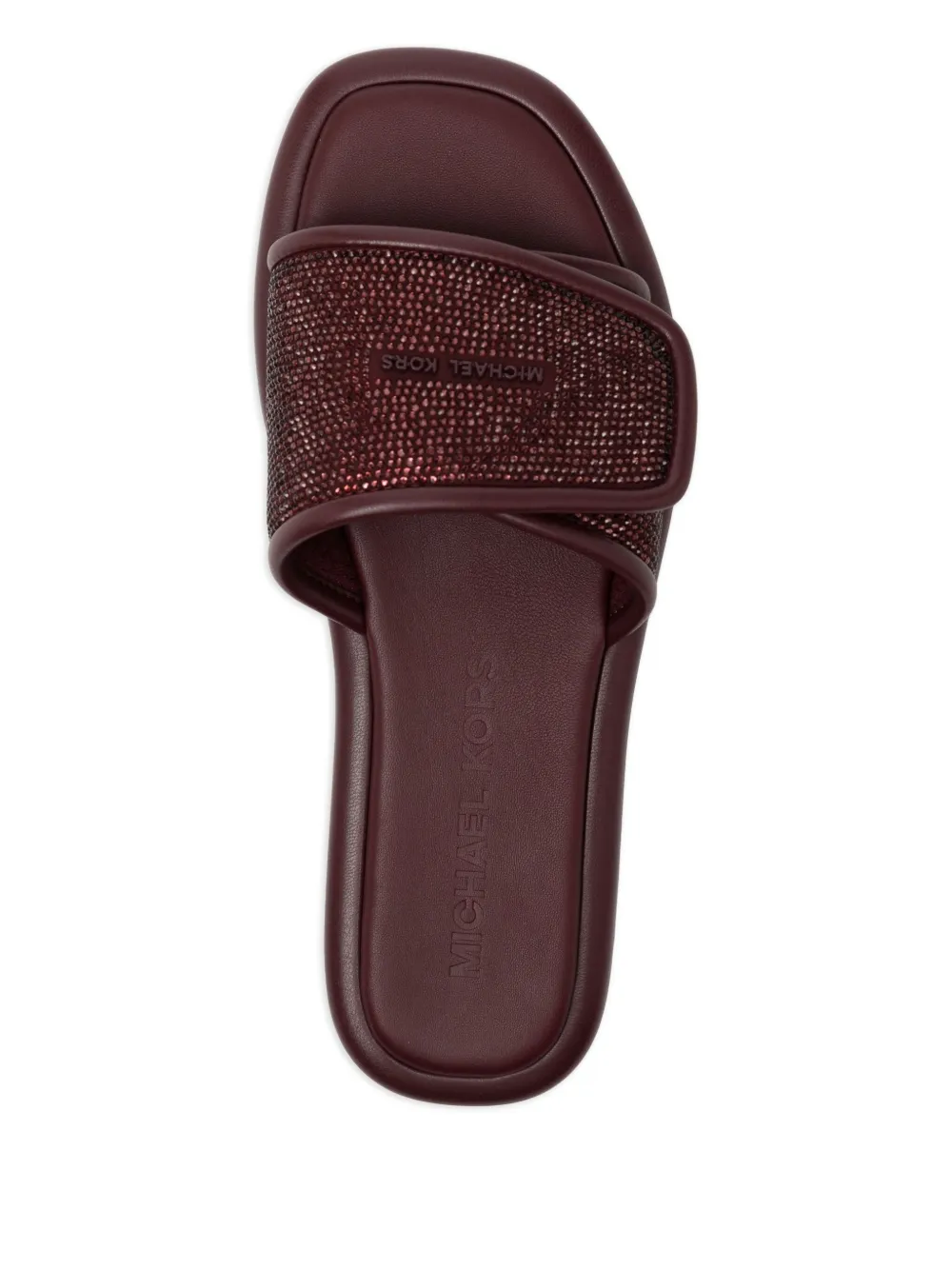 Michael Kors Suki verfraaide sandalen Rood