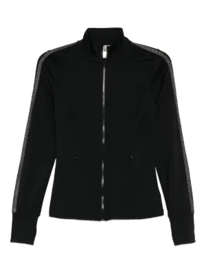 Emporio Armani ベルベット ボンバージャケット | ブラック | FARFETCH JP