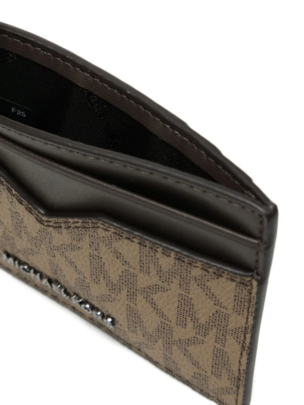 Michael Kors Hudson Cardholder In Brown
