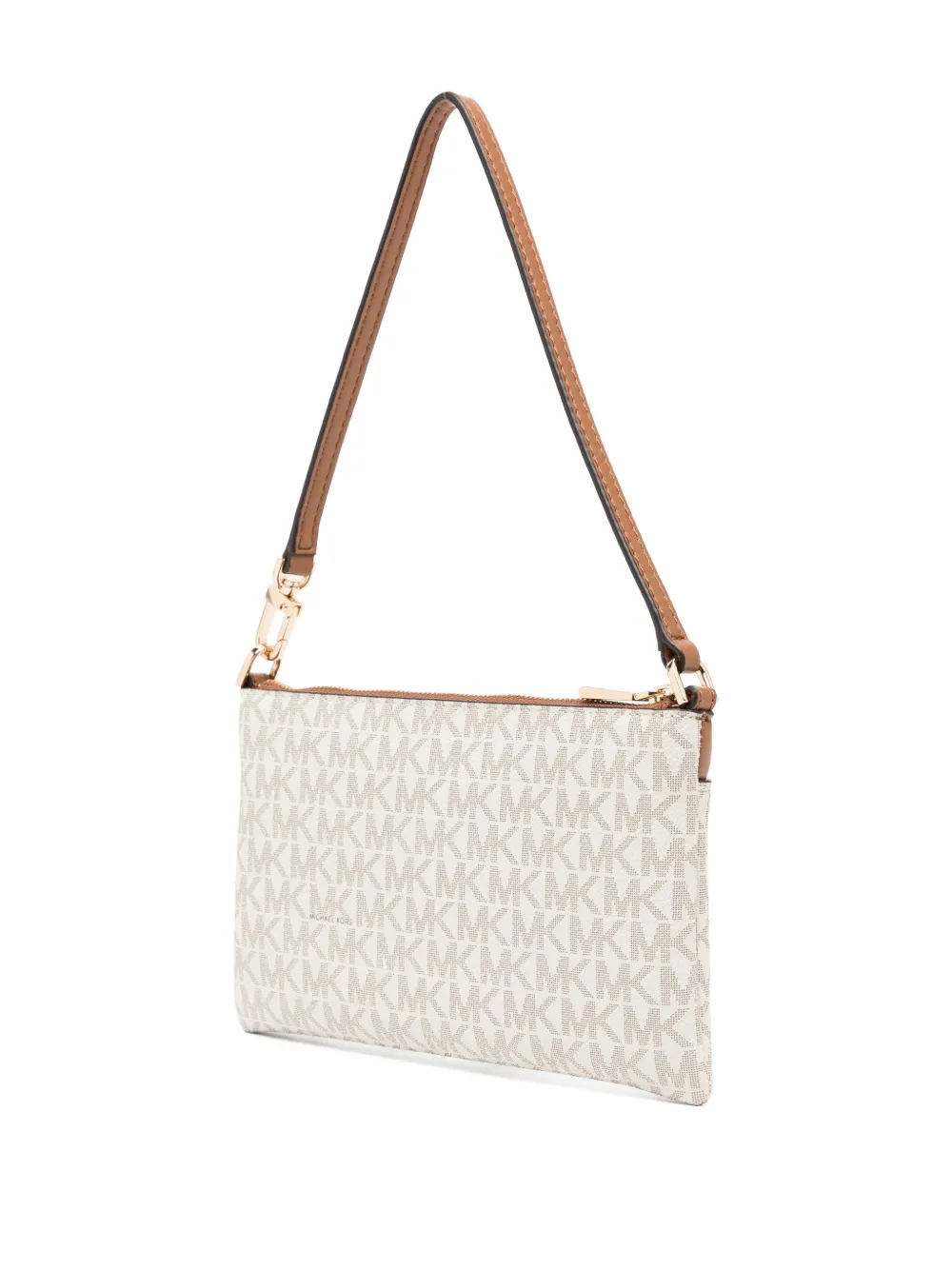 Michael Kors Wristlet Shoulder Bag In Brown