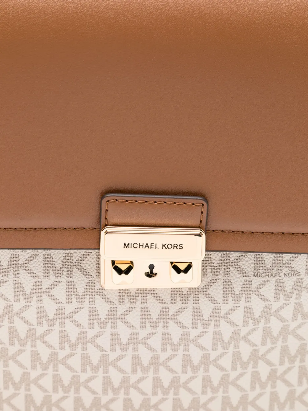 Michael Kors Kleine Tribeca rugzak Beige