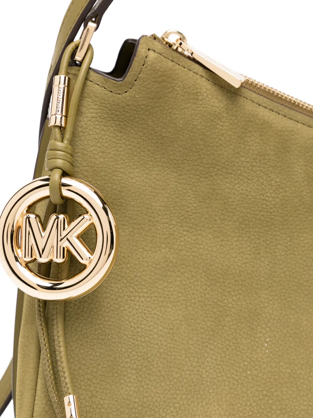 Michael Kors Medium Nolita Shoulder Bag In Gold