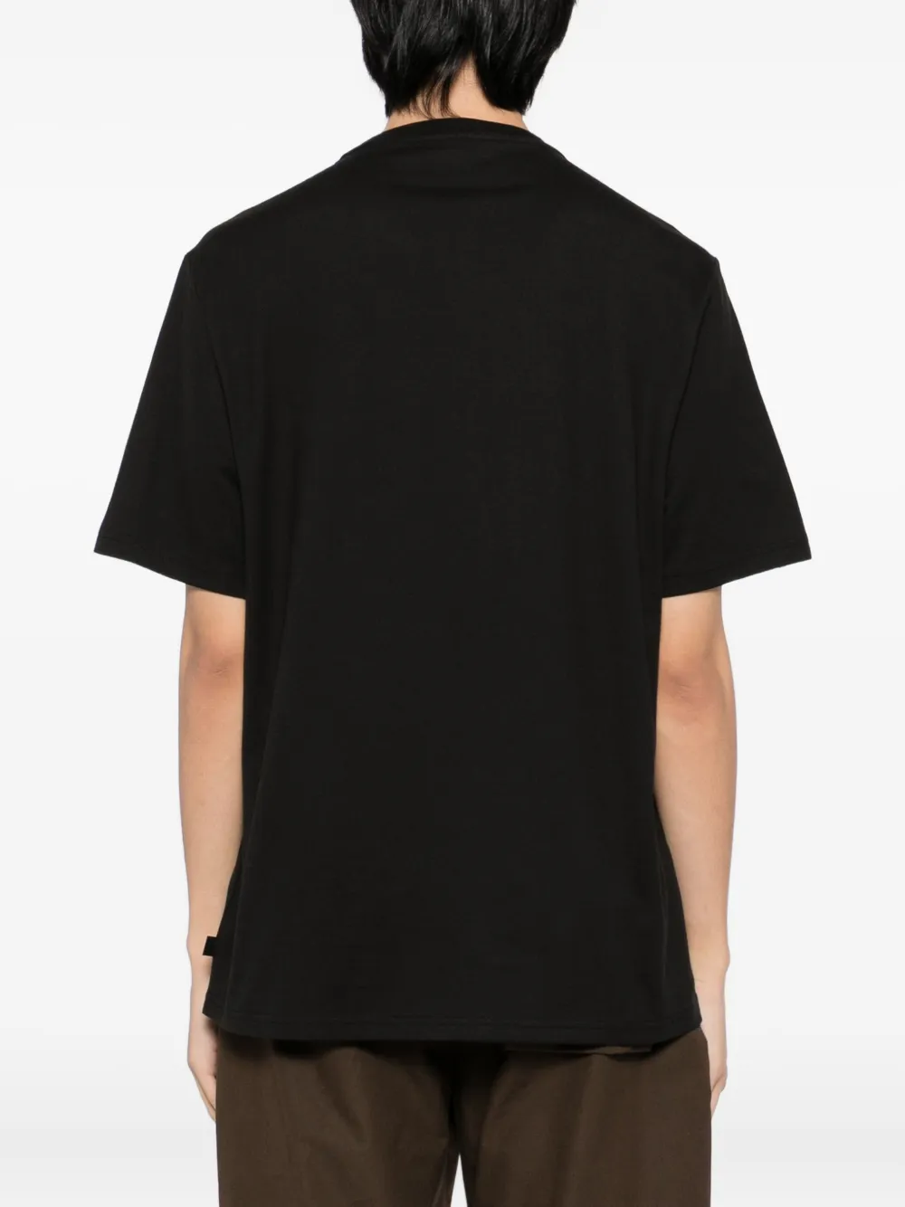 Michael Kors Striped T-shirt In Black