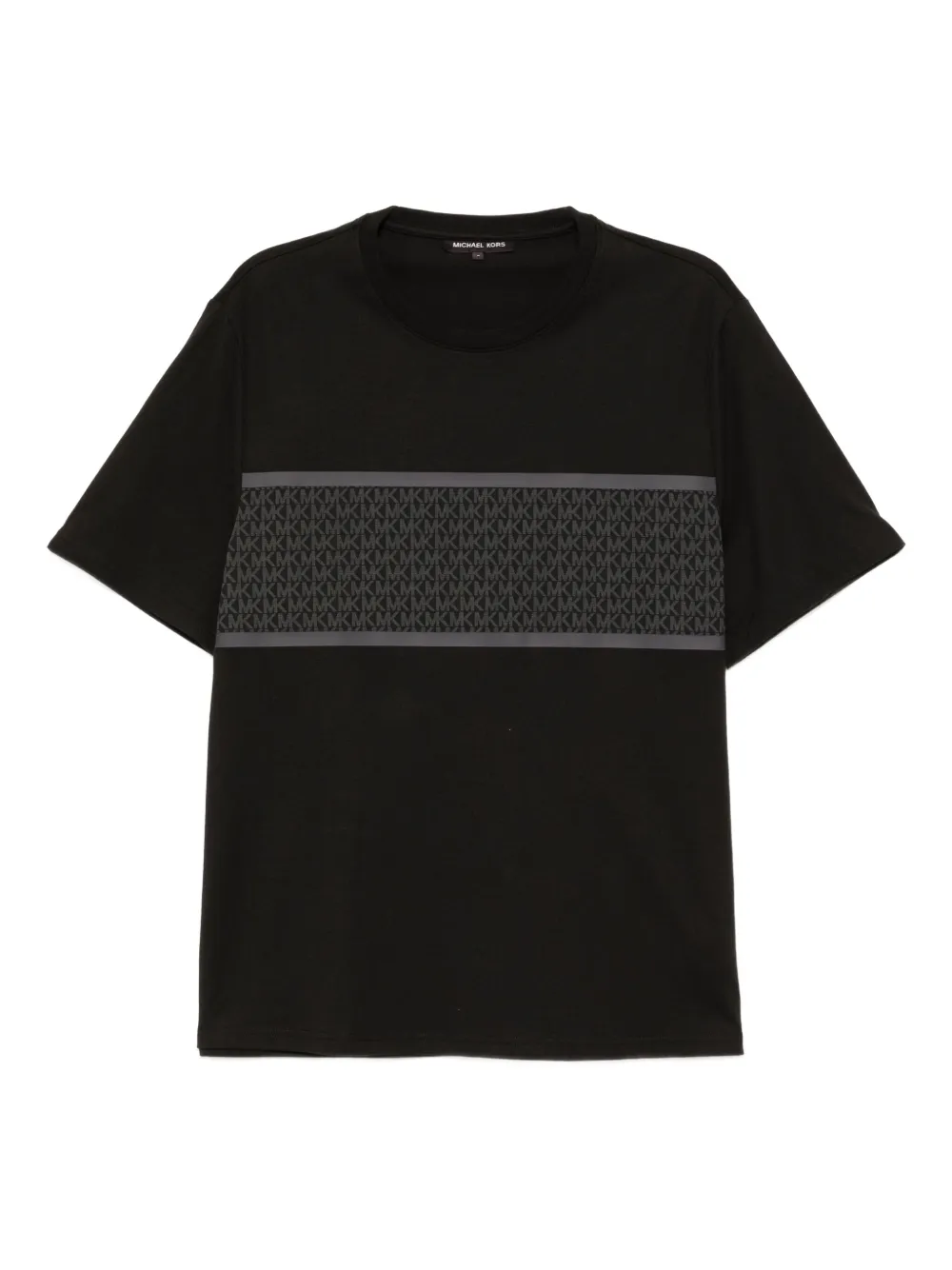 Michael Kors ストライプ Tシャツ - ブラック Michael Kors ストライプ Tシャツ - ブラック