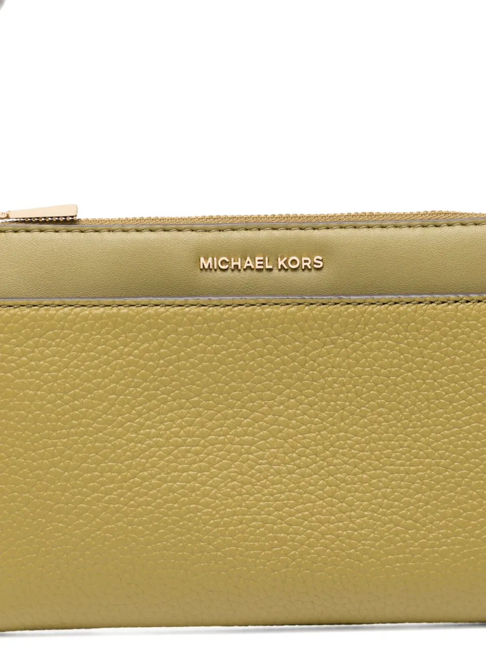 Michael Kors Jet Set medium schoudertas met bedel Groen