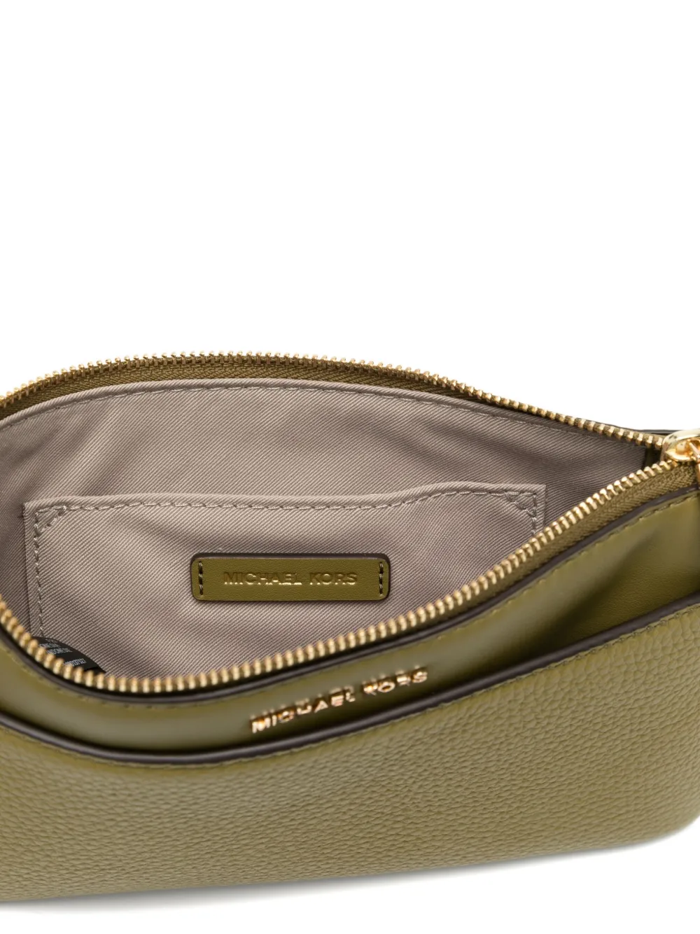 Michael Kors Jet Set medium schoudertas met bedel Groen
