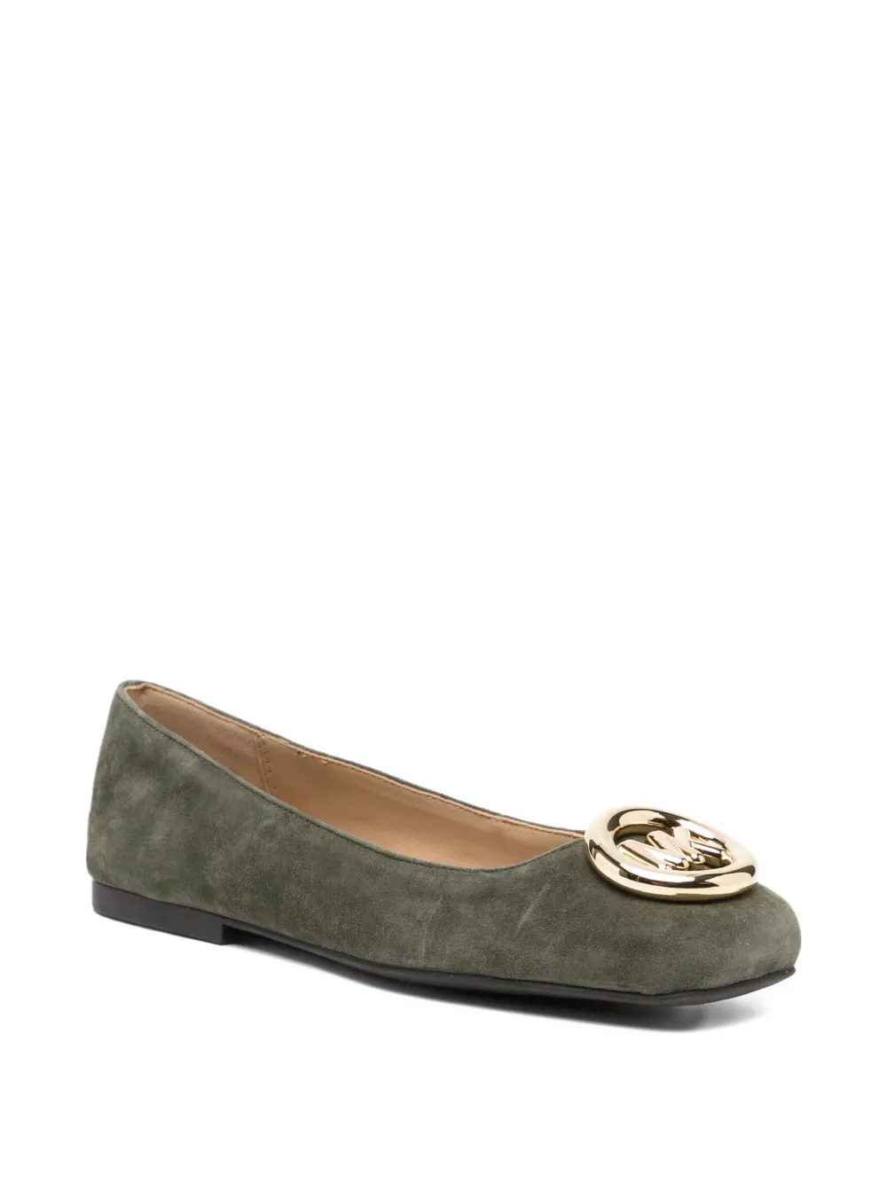 Michael Kors Milan ballet flats Green
