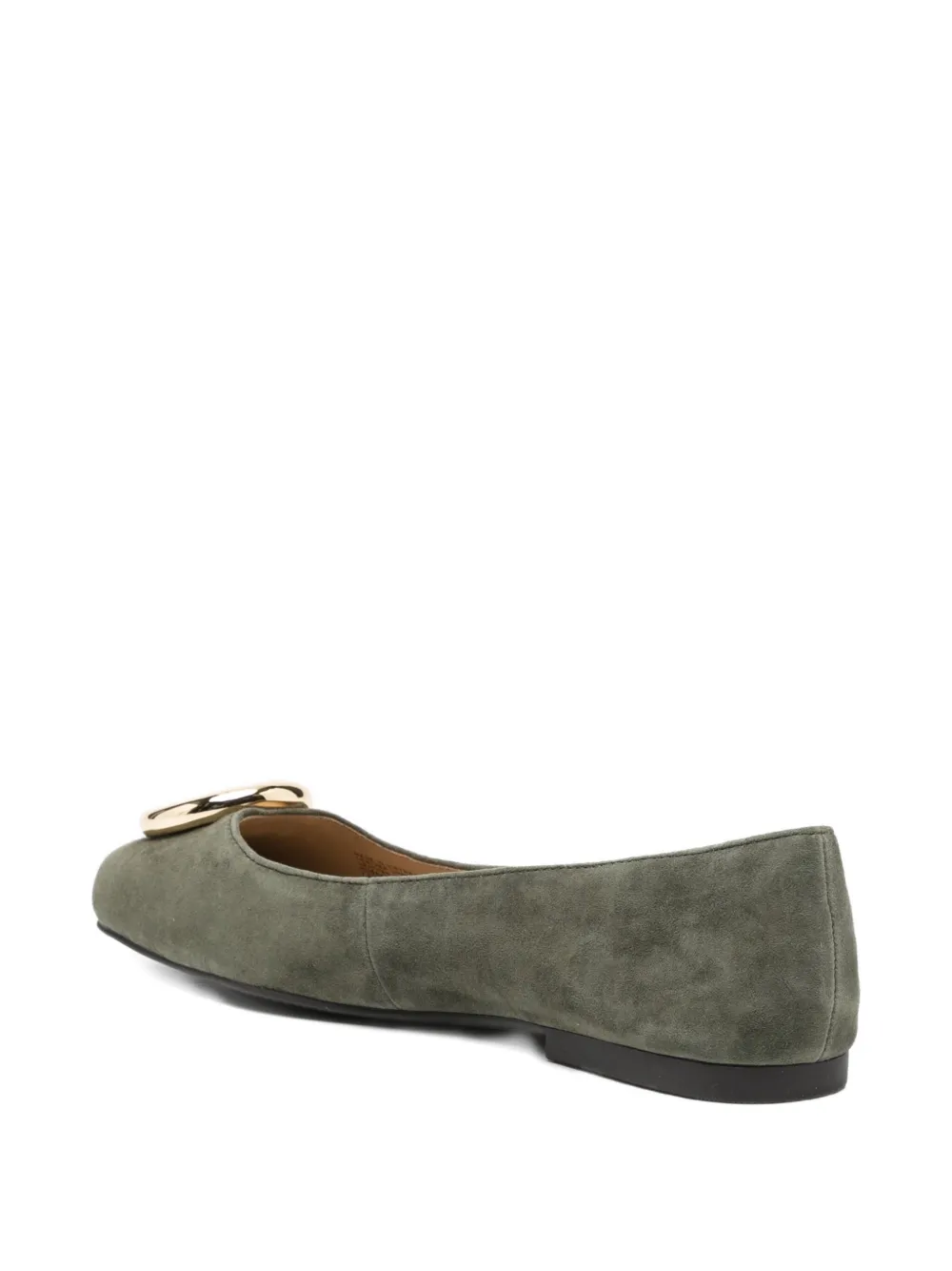 Michael Kors Milan ballet flats Green