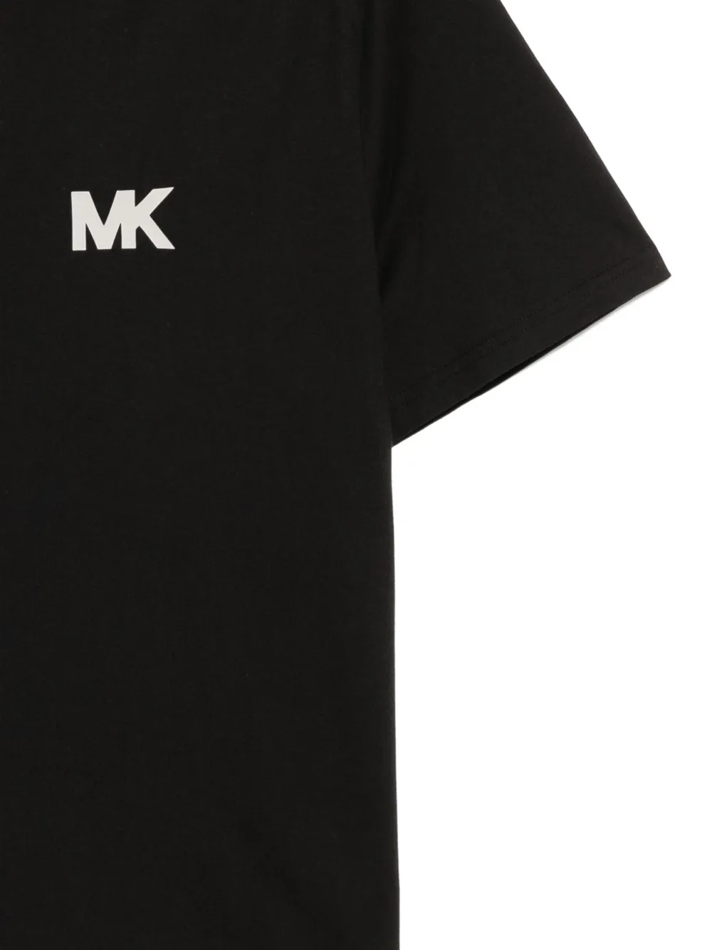 Michael Kors T-shirt met logo-applicatie Zwart