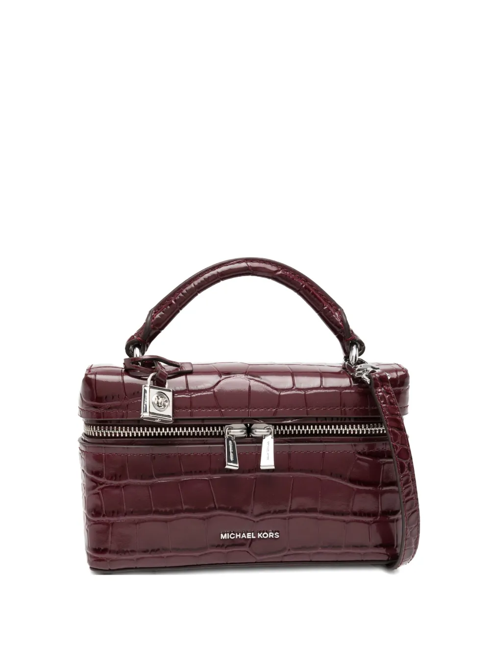 Michael Kors Jana Tote Bag In Red