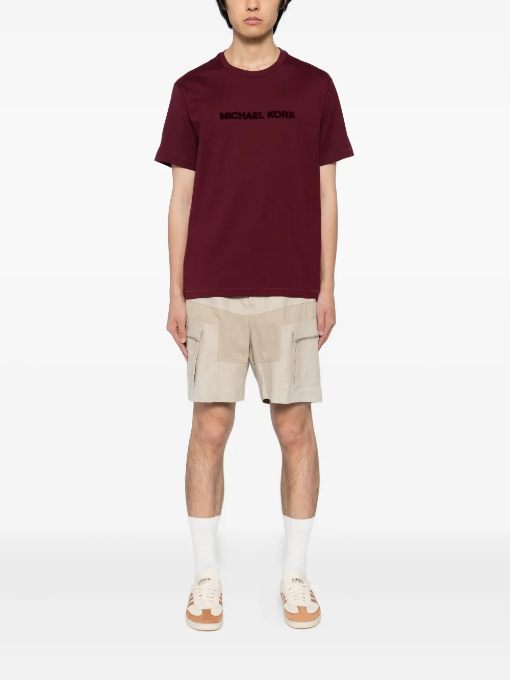 Michael Kors logo-embossed T-shirt | T-Shirts | Image 2