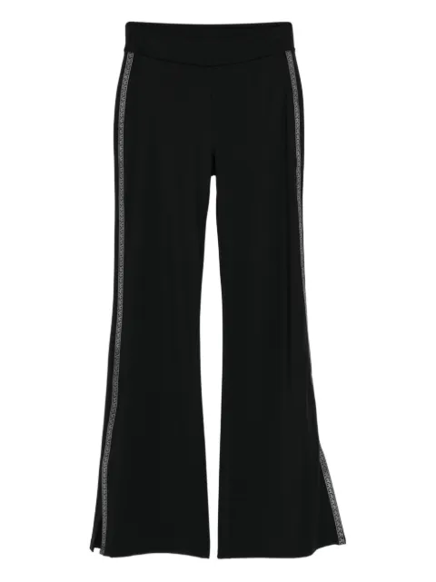 Michael Kors logo-tape flared trousers