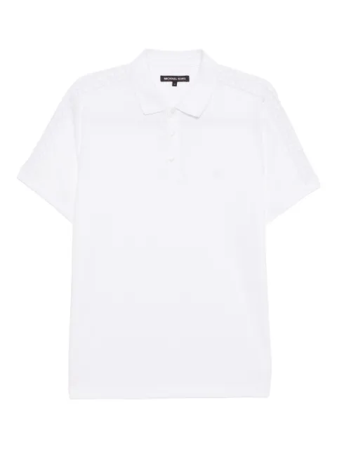 Michael Kors logo-embroidered polo shirt