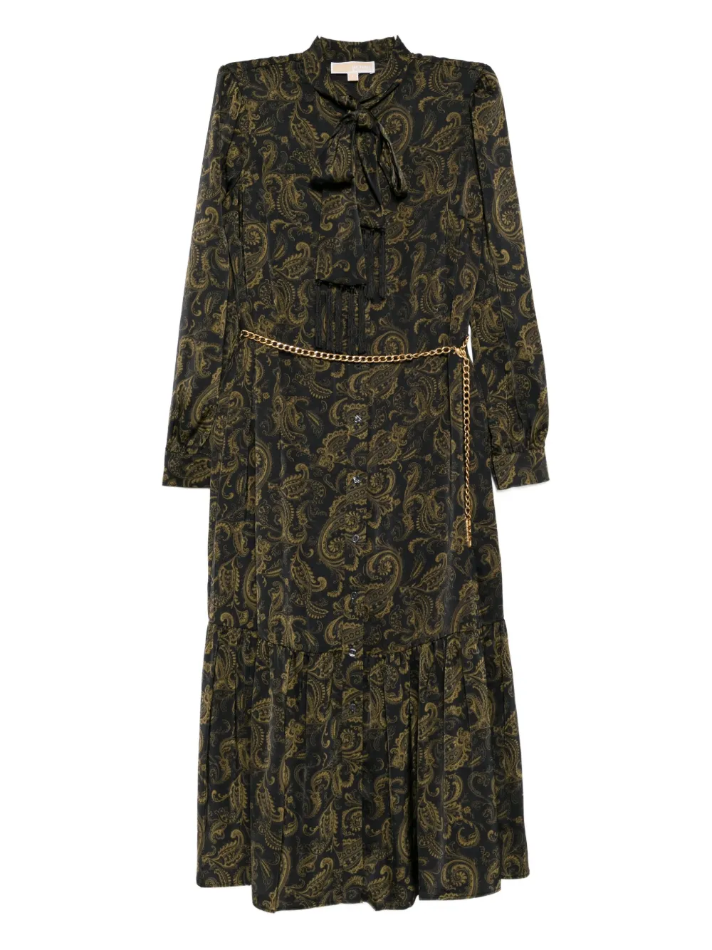 Michael Kors ペイズリー ドレス - ブラック Michael Kors ペイズリー ドレス - ブラック