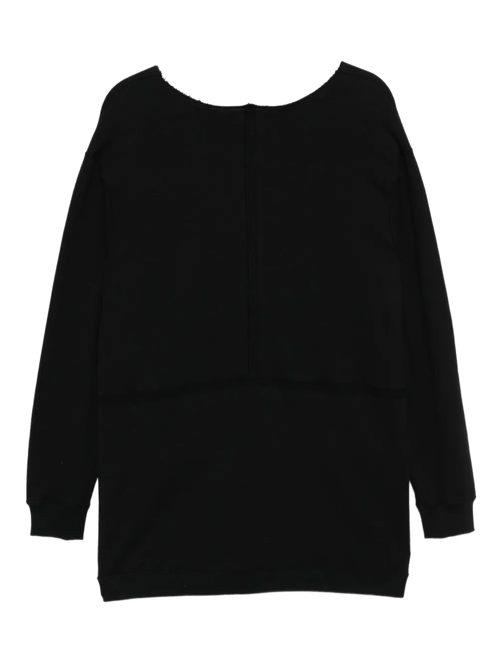 Undercover Trui met gerafelde afwerking - Zwart