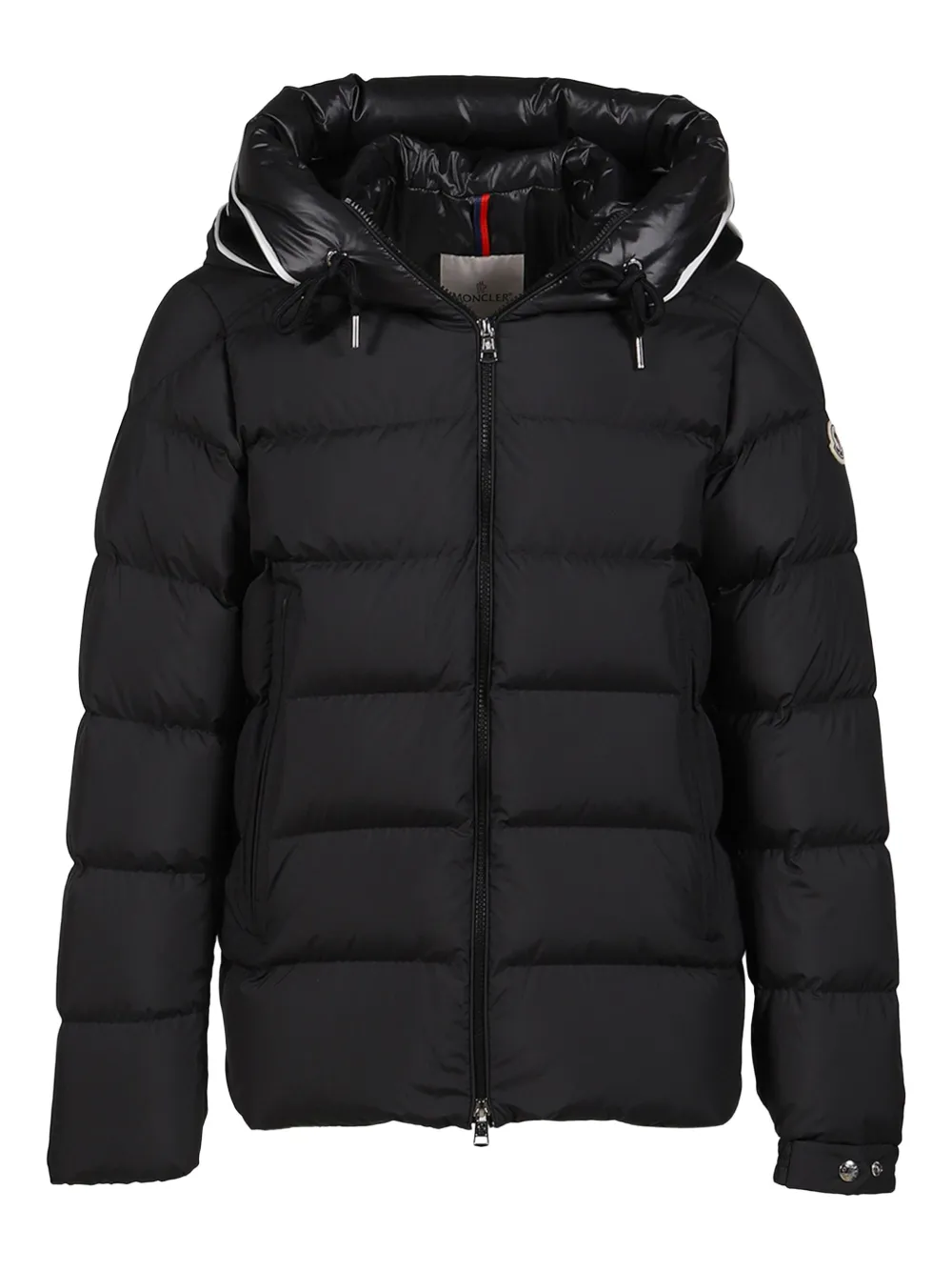 Moncler chamarra capitonada con capucha | negro | Image 1