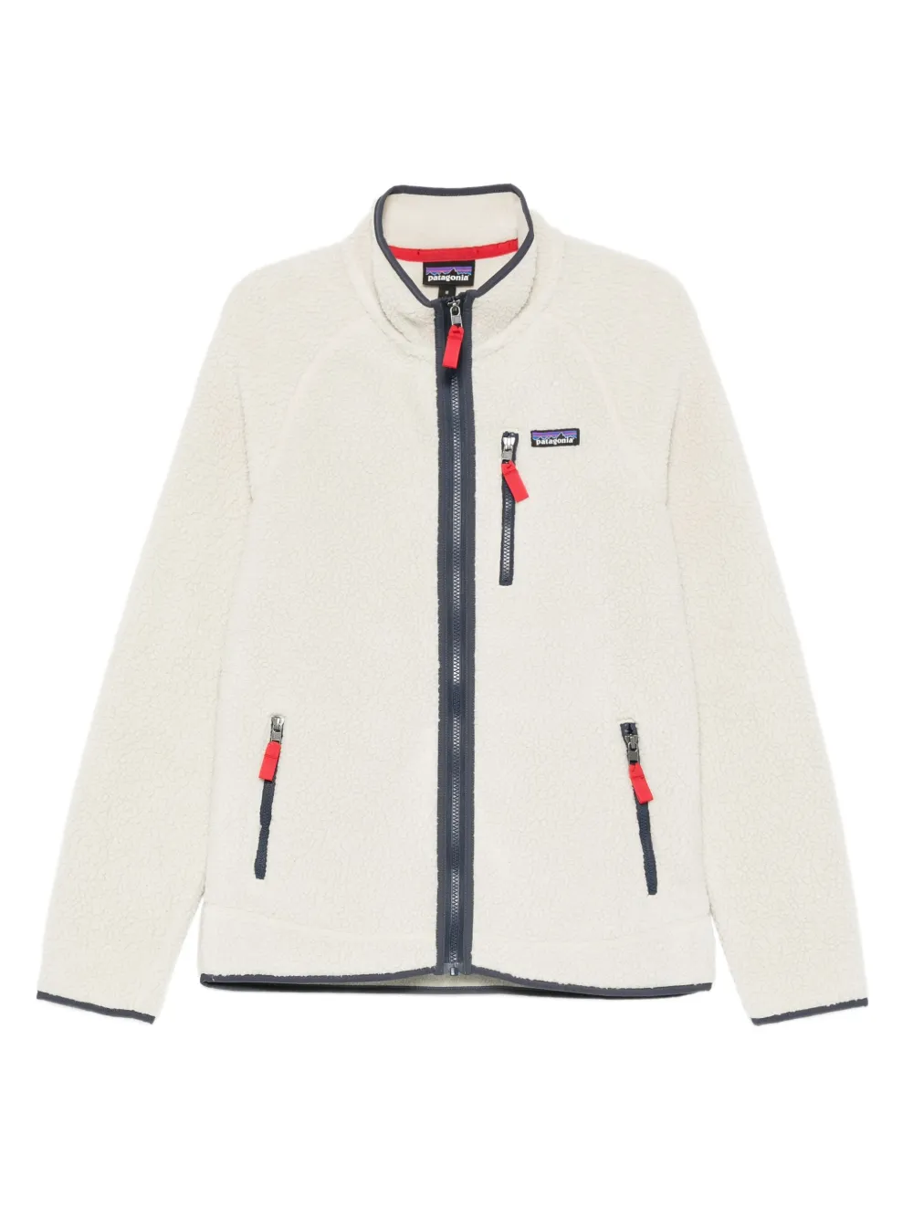 Patagonia Retro Pile zip-front jacket - ホワイト Patagonia Retro Pile zip-front jacket - ホワイト