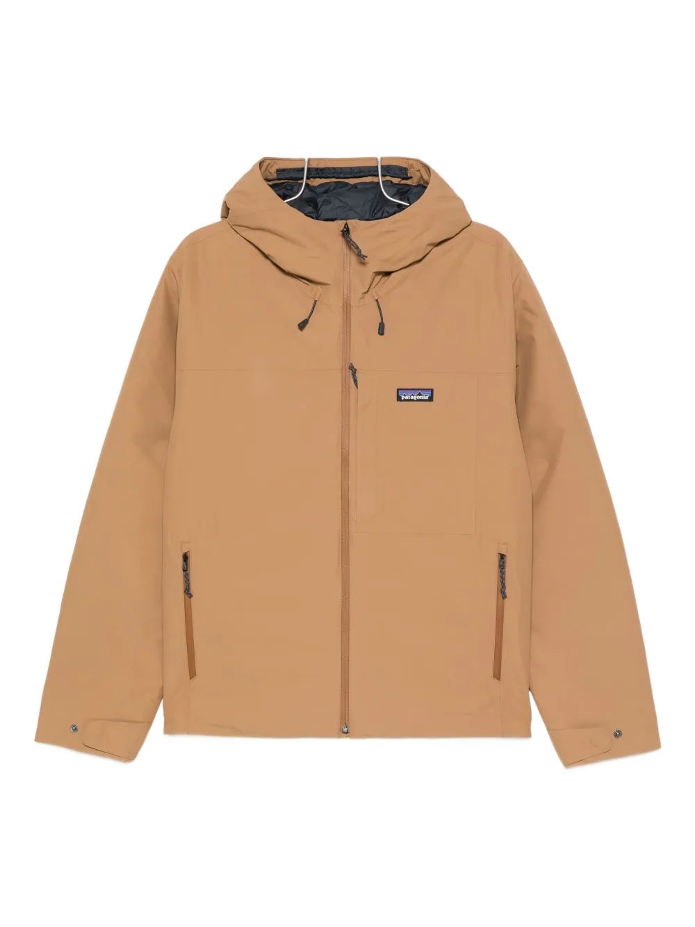 Patagonia Windshadow zip-front hooded jacket - Marrone