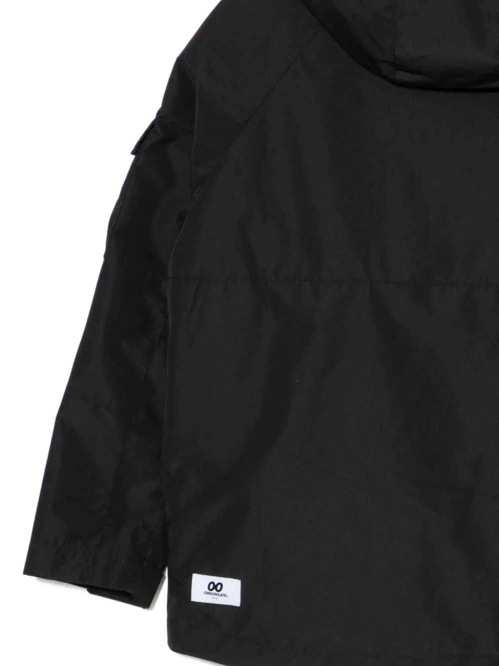 Chocoolate Logo-embossed Jacket In Black