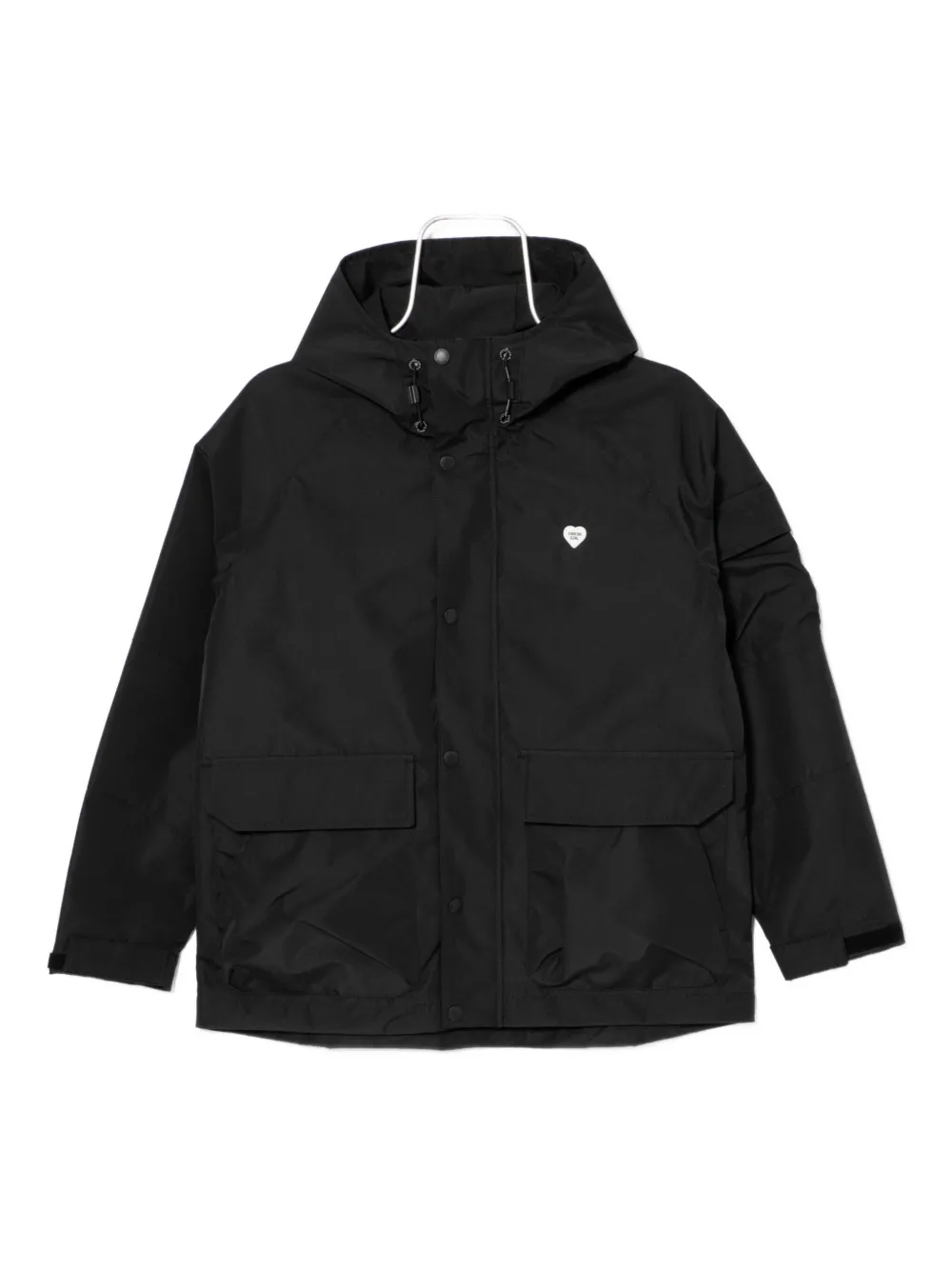 Chocoolate Logo-embossed Jacket In Black