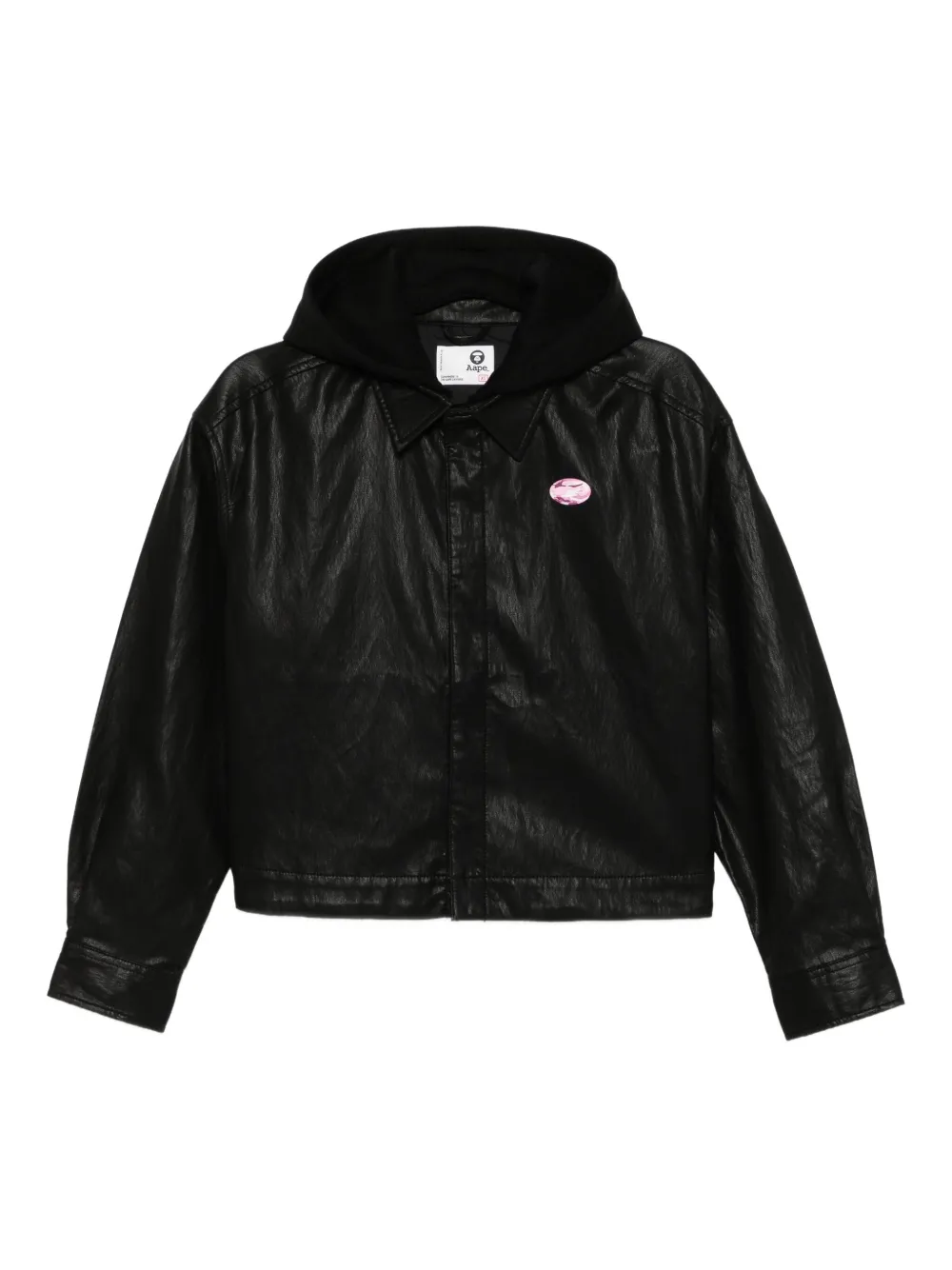 AAPE BY *A BATHING APE® logo-patched jacket | Black | Image 1