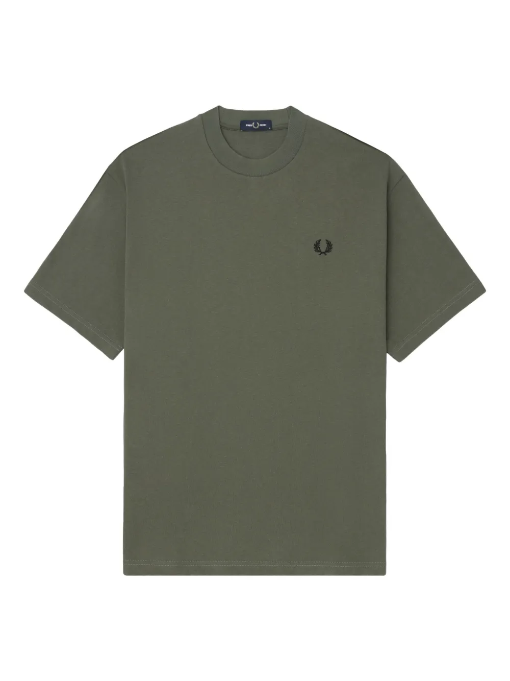 Fred Perry logo-detail cotton T-shirt | Green | Image 1