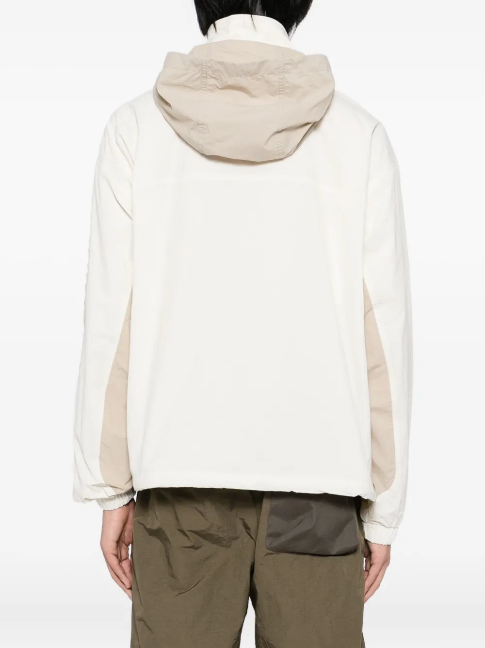 Aape By A Bathing Ape Logo-embroidered Jacket In White
