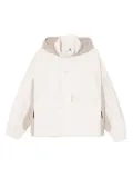 AAPE BY *A BATHING APE® logo-embroidered jacket - Neutrals