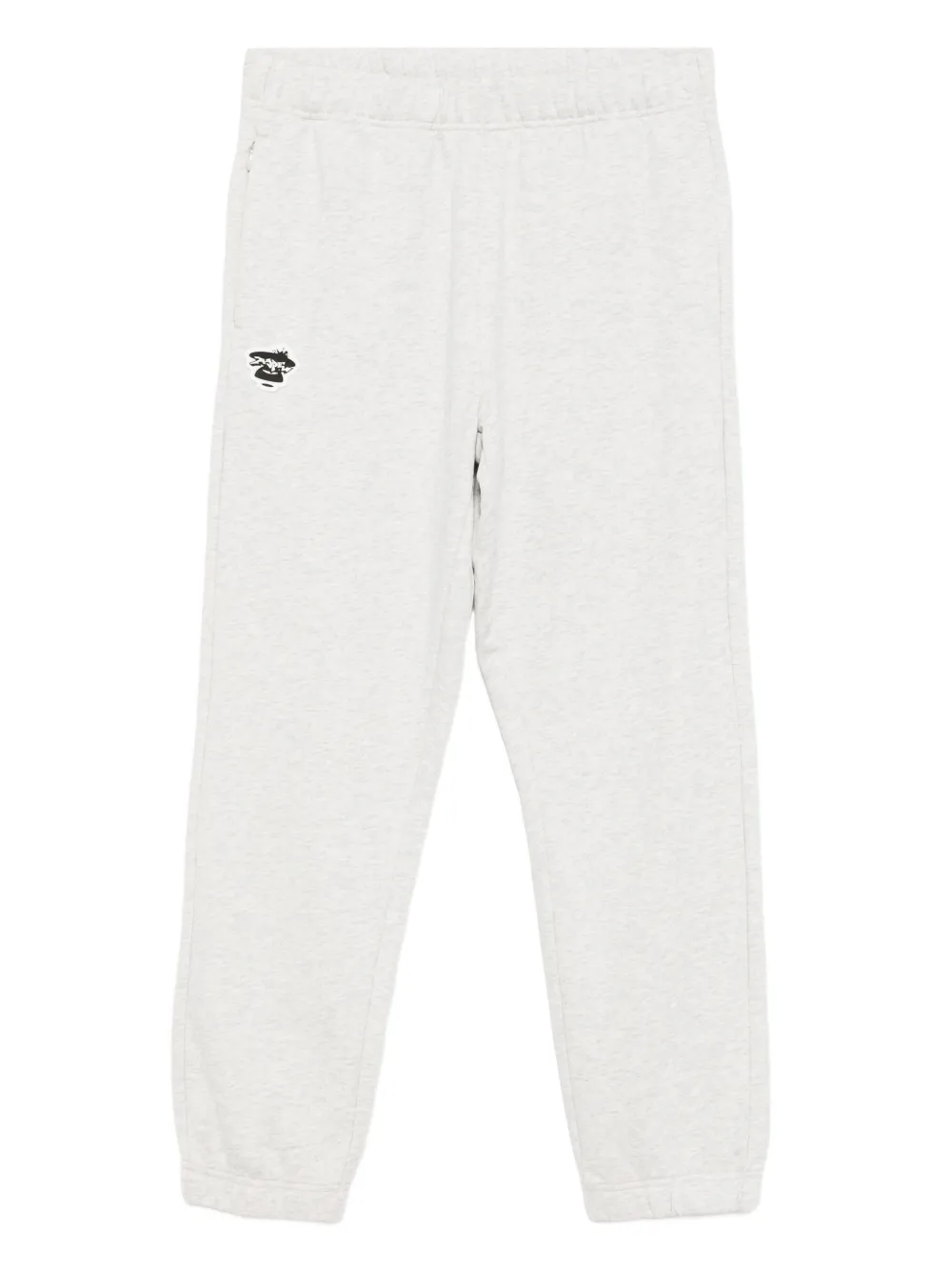 Aape By A Bathing Ape Logo-patch Track Pants In White