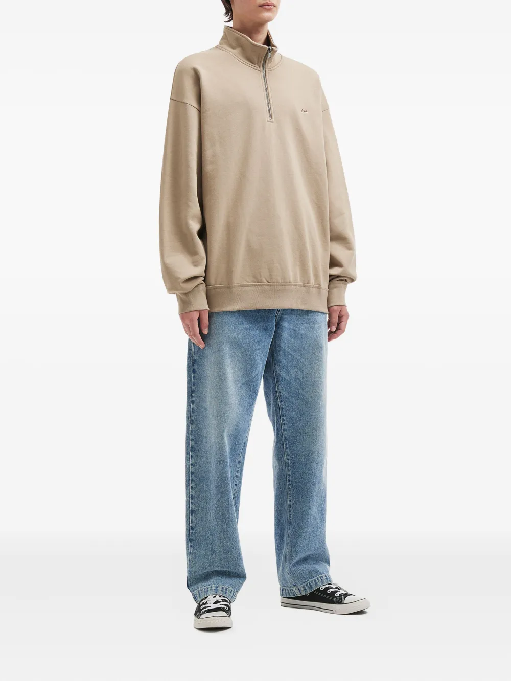 Aftermaths Trui met hoge hals - Beige