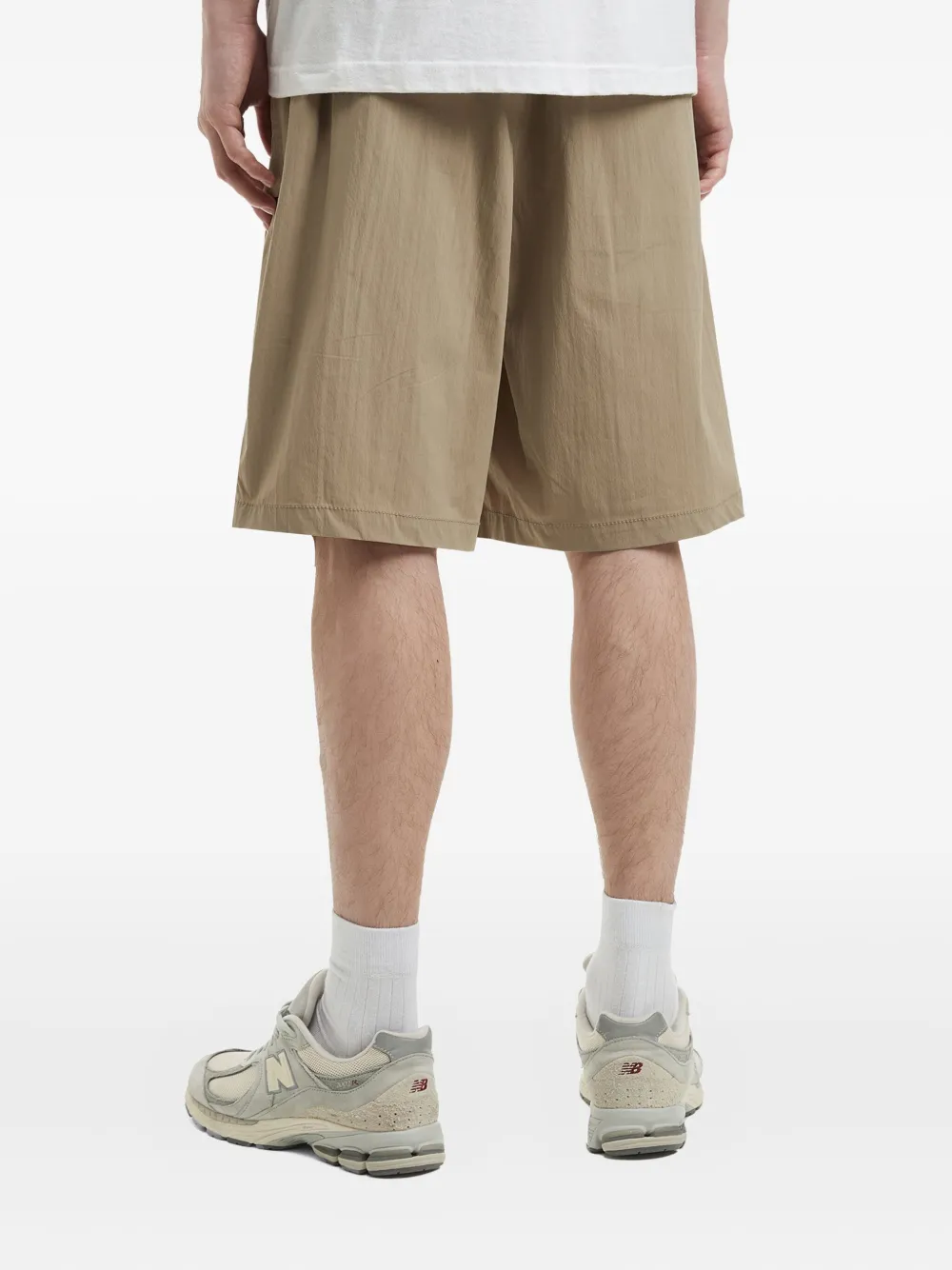 Alpha Industries Shorts met logopatch Beige