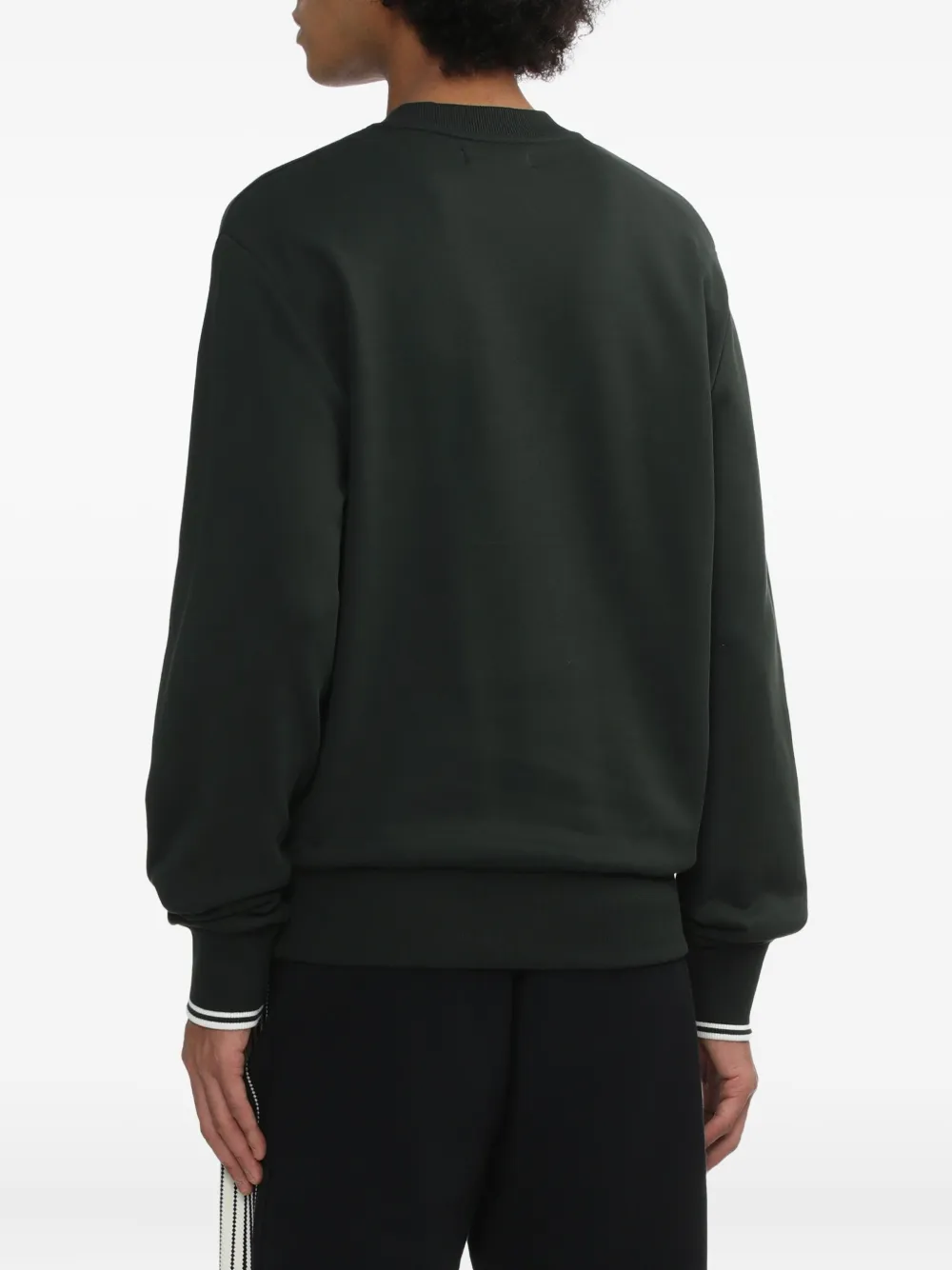 Fred Perry Sweater met ronde hals Groen