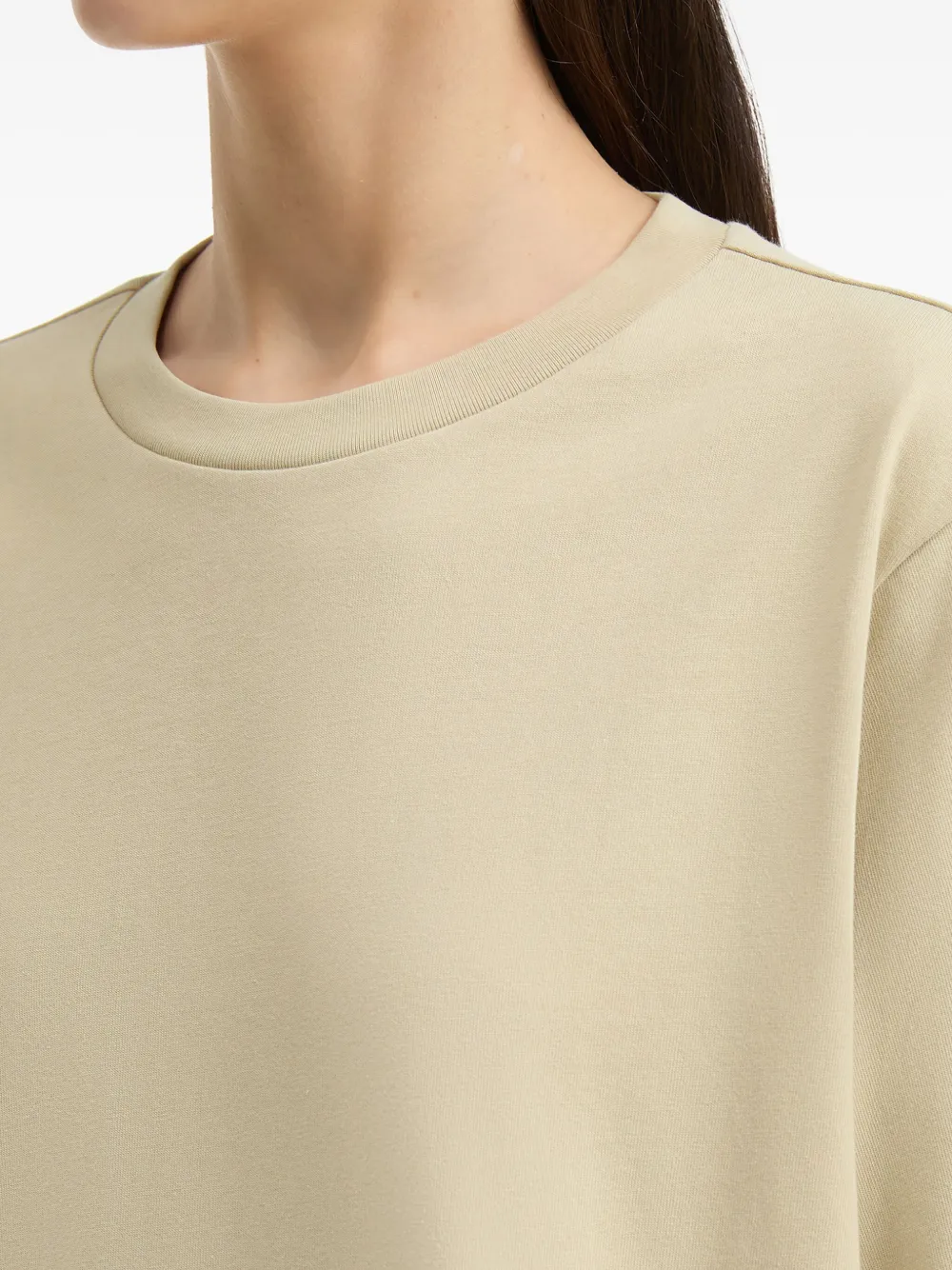 b+ab Gelaagd T-shirt Beige