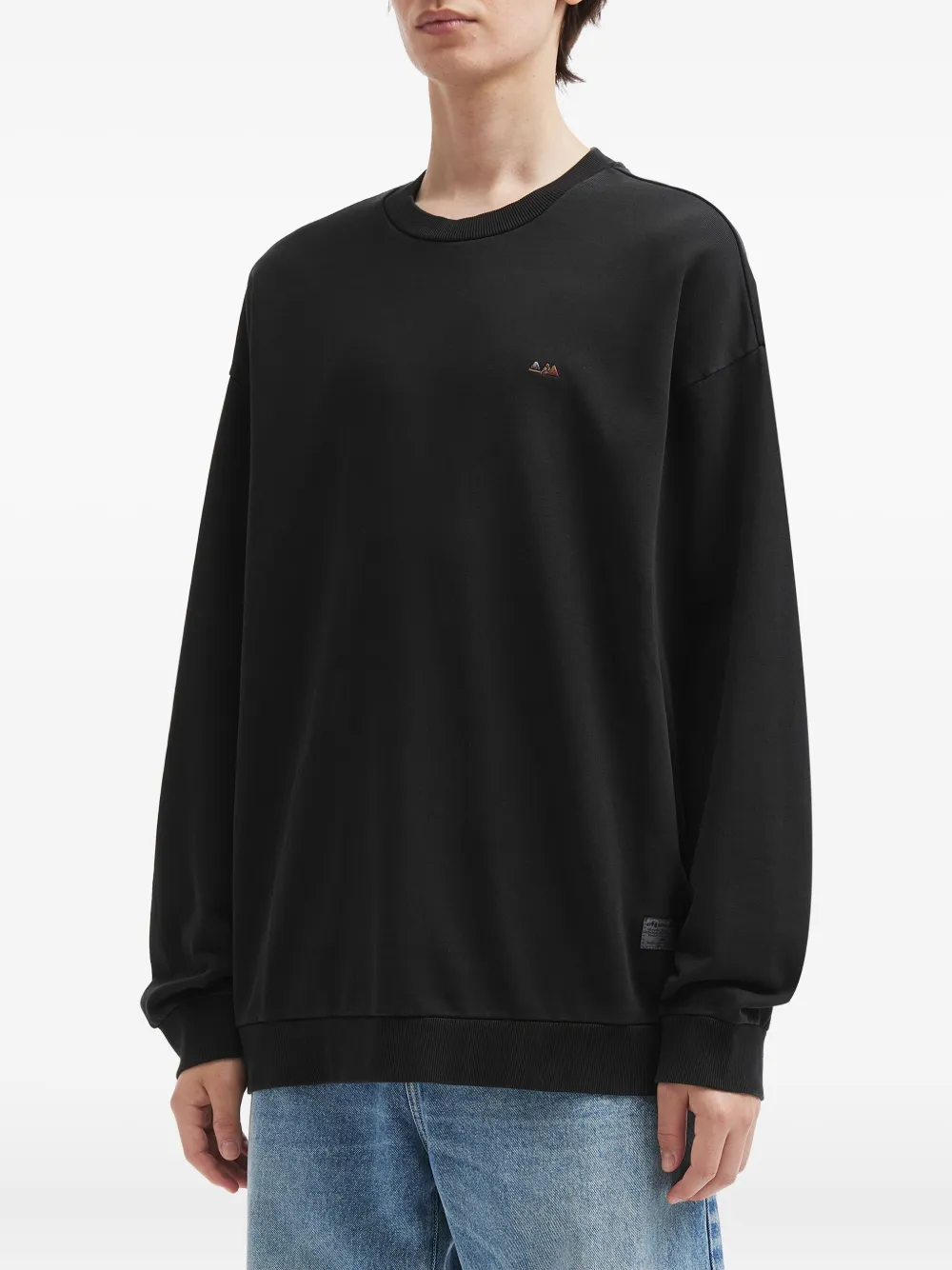 aftermaths embroidered-mountain detail sweatshirt | Sweatshirts | Image 2