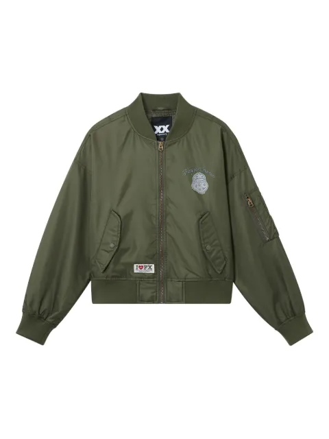 FINGERCROXX chamarra bomber con parche bordado
