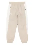 AAPE BY *A BATHING APE® logo-embroidered trousers - Neutrals