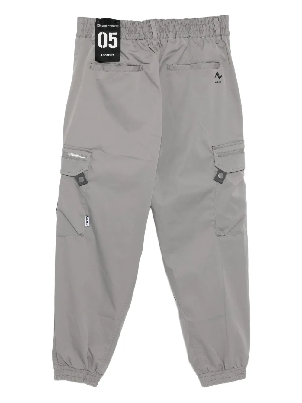 Izzue Broek met logopatch - Grijs