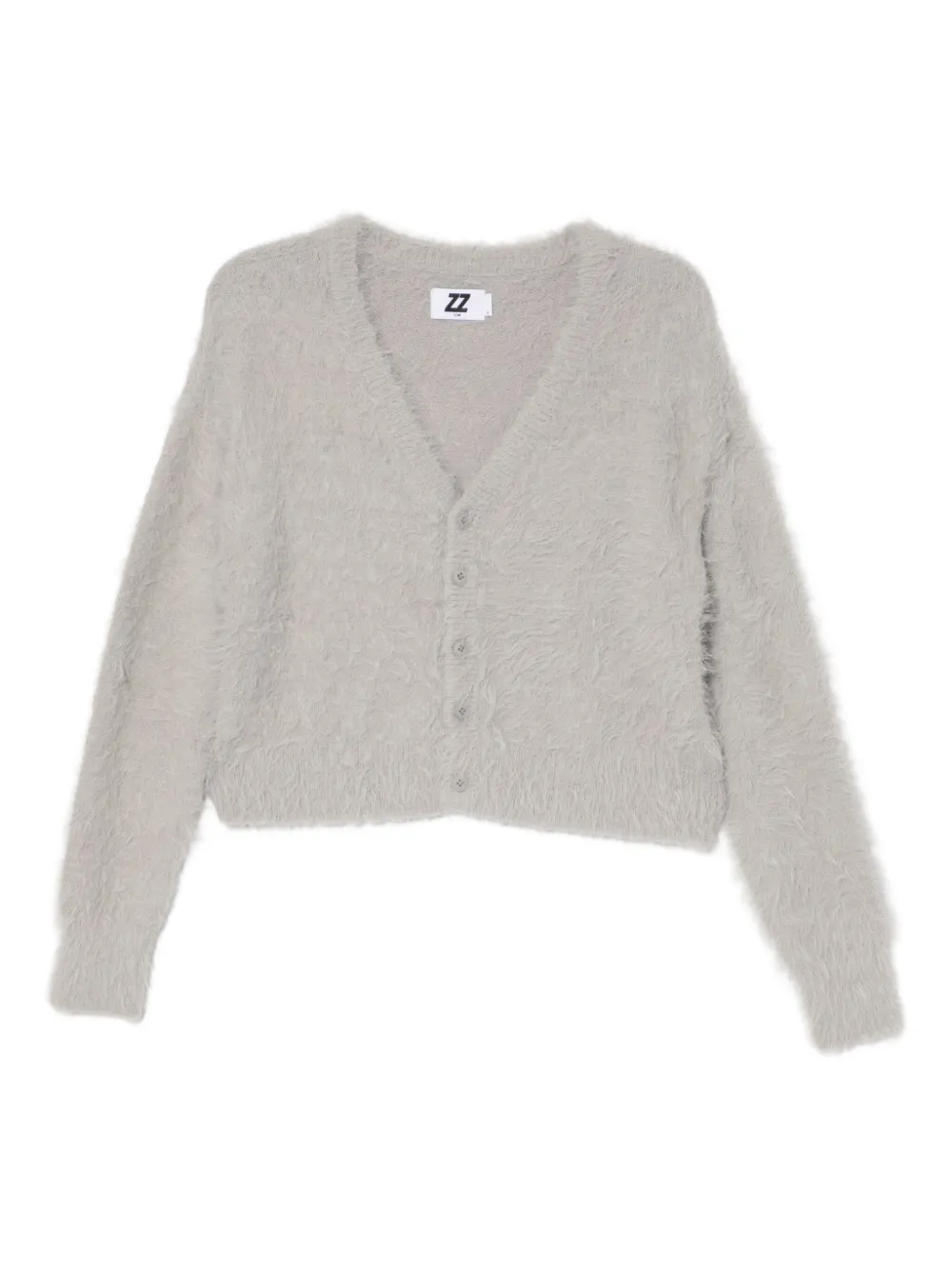 izzue furry cardigan | Grey | Image 1