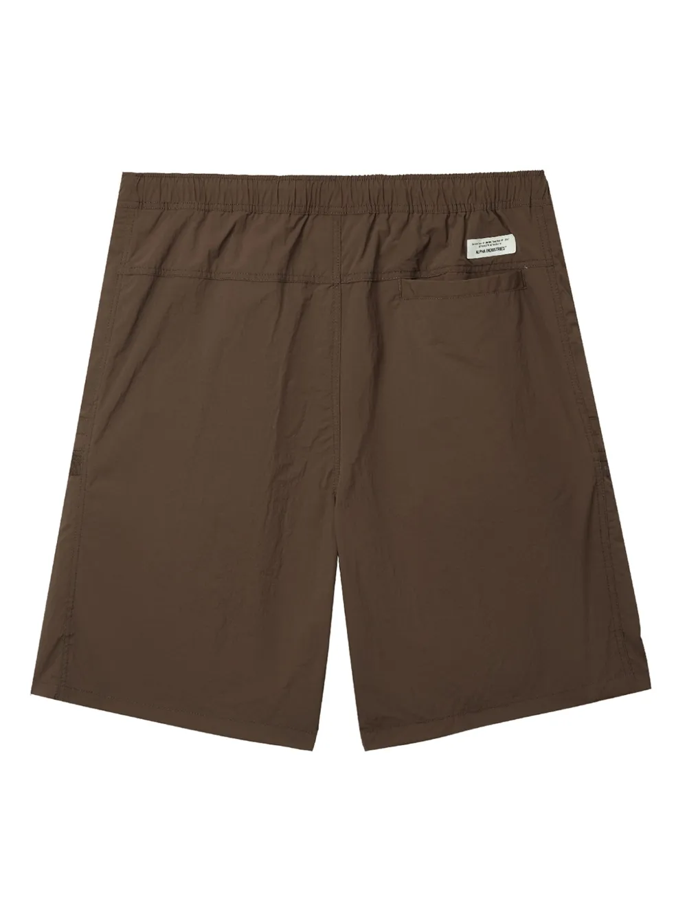 Alpha Industries Bermuda shorts met logopatch Bruin