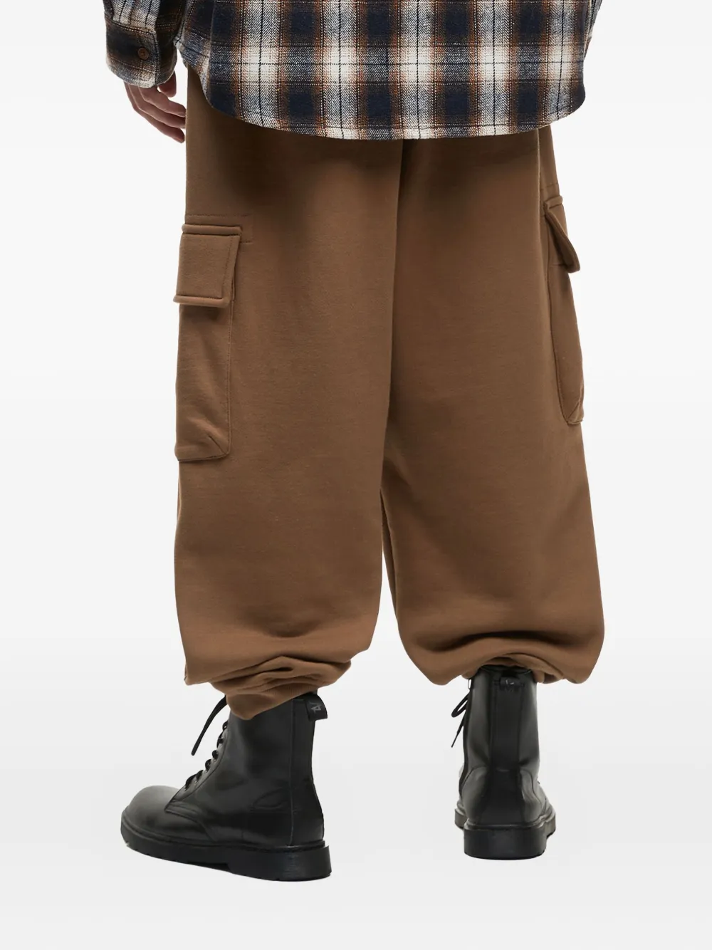 Alpha Industries Trainingsbroek met cargo zak Bruin