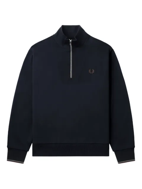 Fred Perry half-zip cotton sweatshirt