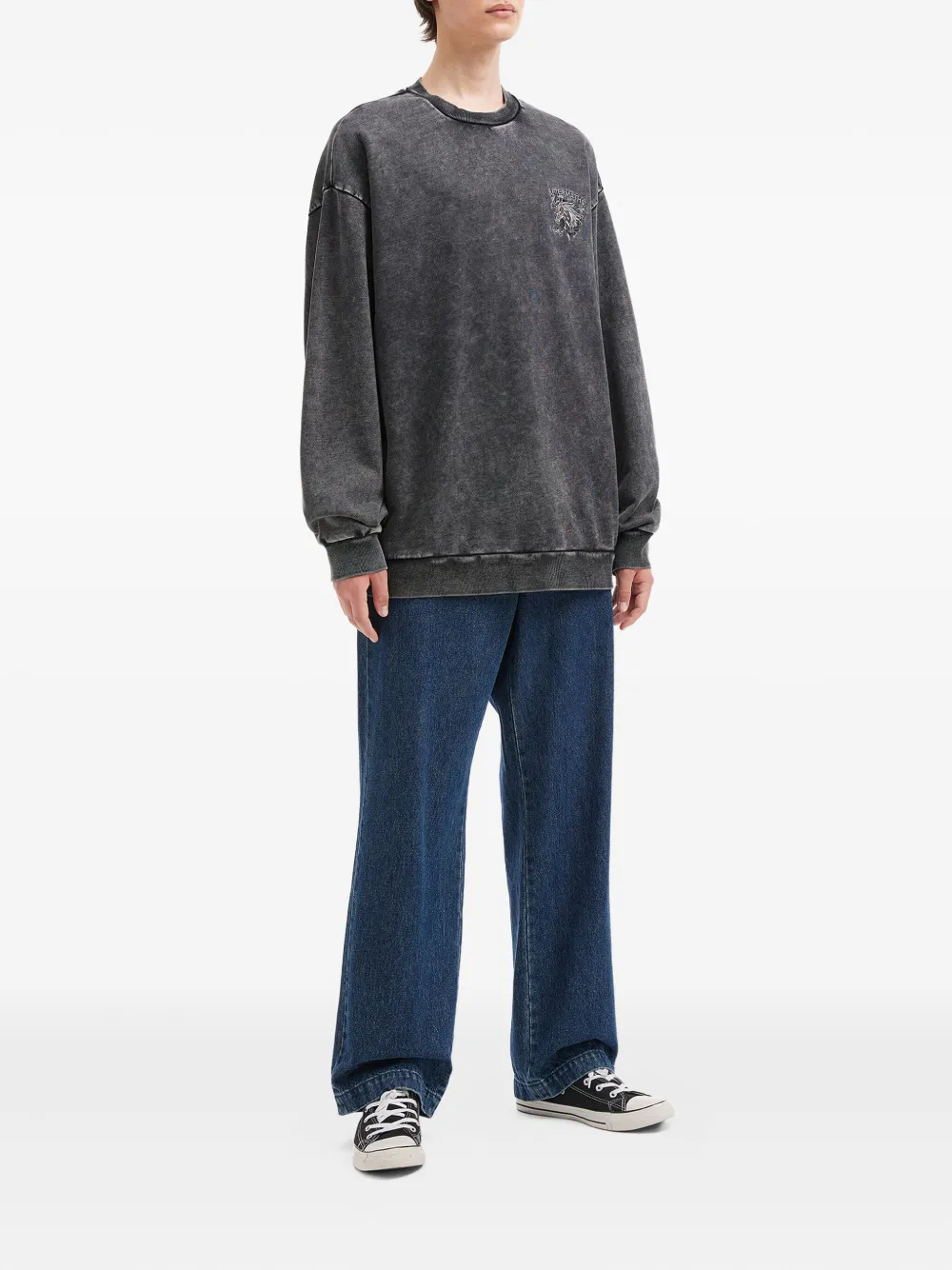 aftermaths embroidered horse-design sweatshirt | Sweatshirts | Image 2