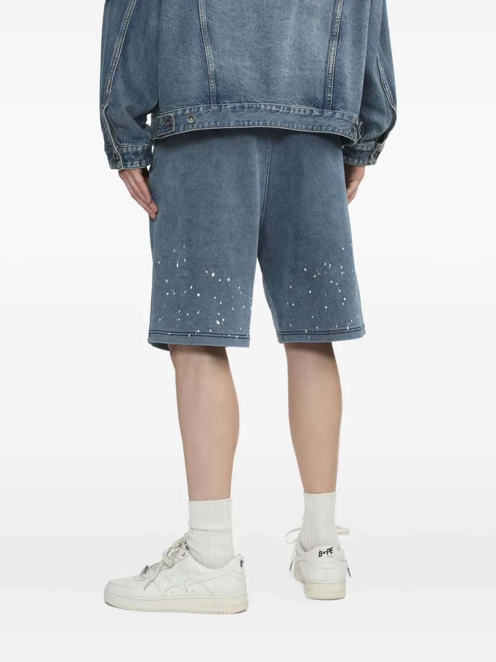 Alpha Industries Denim shorts Blauw