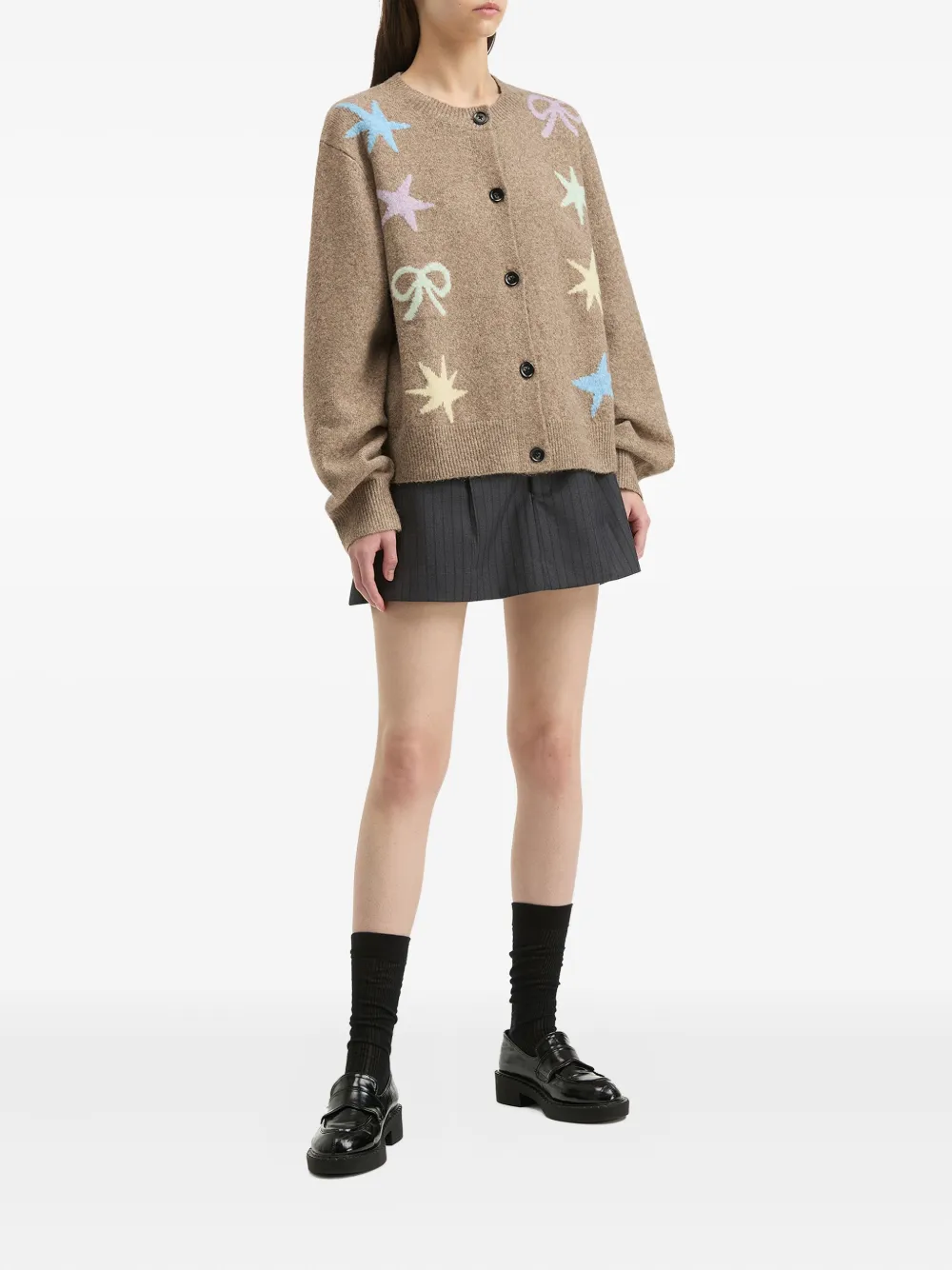 b+ab star-embellishment cardigan | Cardigans | Image 2