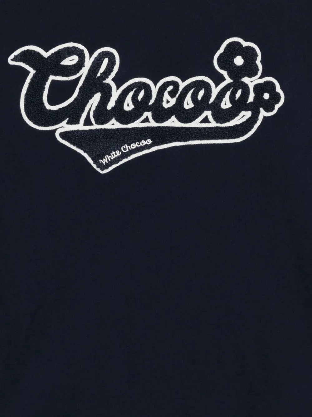Chocoolate Logo-embroidered Sweatshirt In Black
